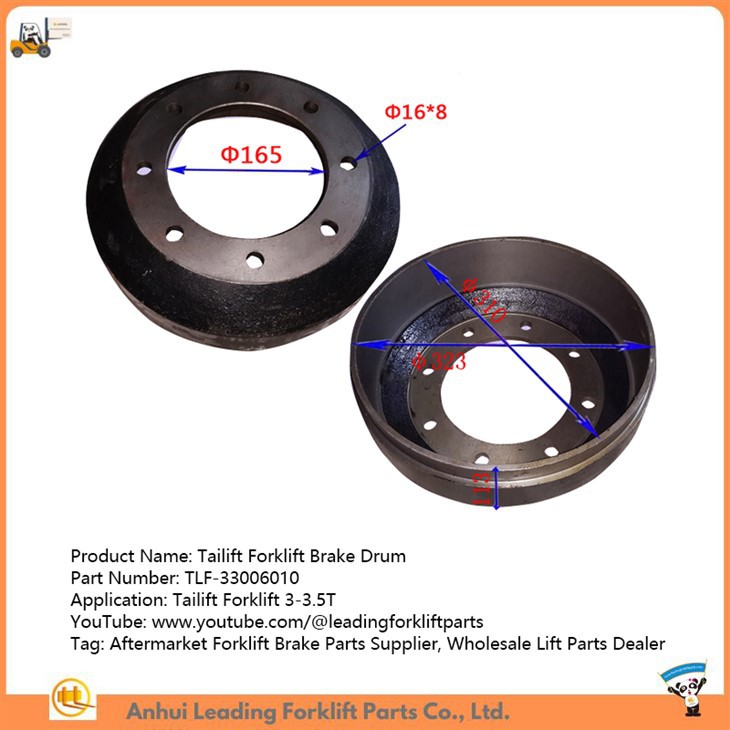 Tailift Forklift Brake Drum