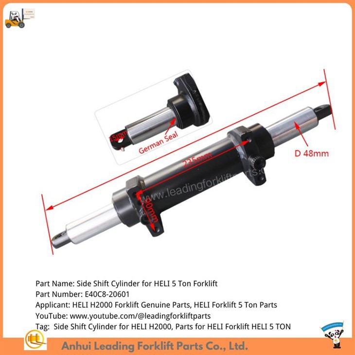 Side Shift Cylinder for HELI 5 Ton Forklift